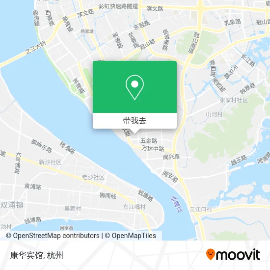 康华宾馆地图