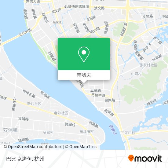 巴比克烤鱼地图