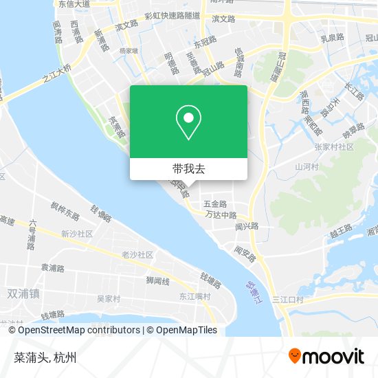 菜蒲头地图