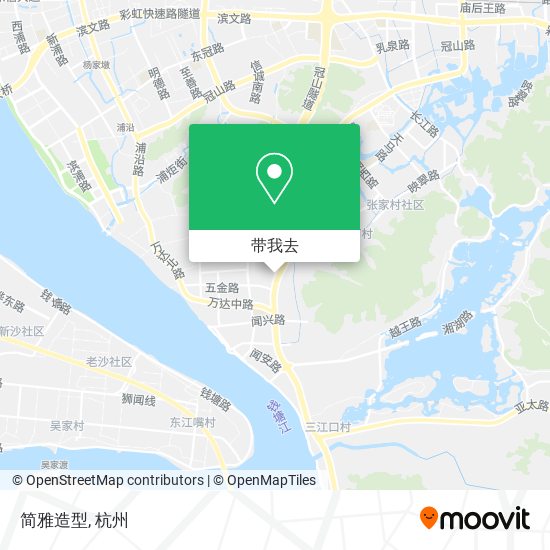 简雅造型地图