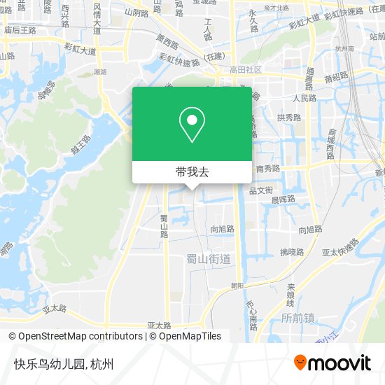 快乐鸟幼儿园地图