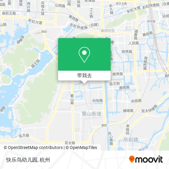 快乐鸟幼儿园地图