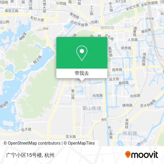广宁小区15号楼地图