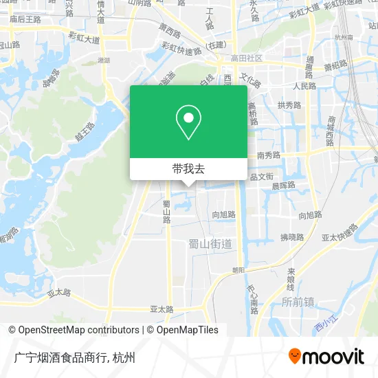广宁烟酒食品商行地图