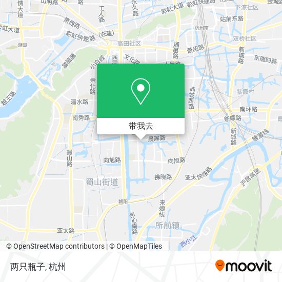 两只瓶子地图