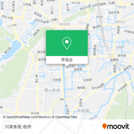 川菜鱼馆地图
