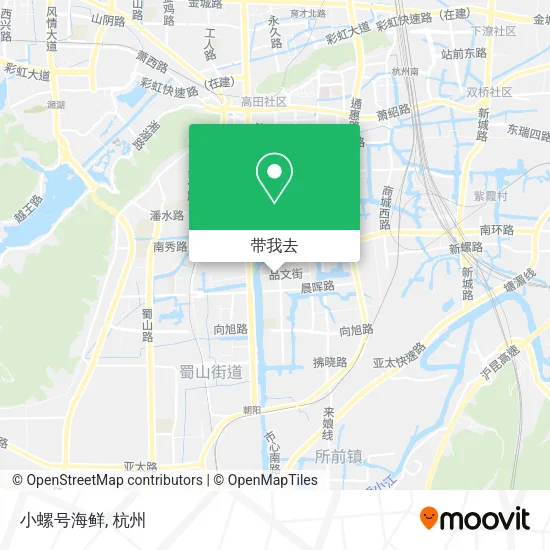 小螺号海鲜地图