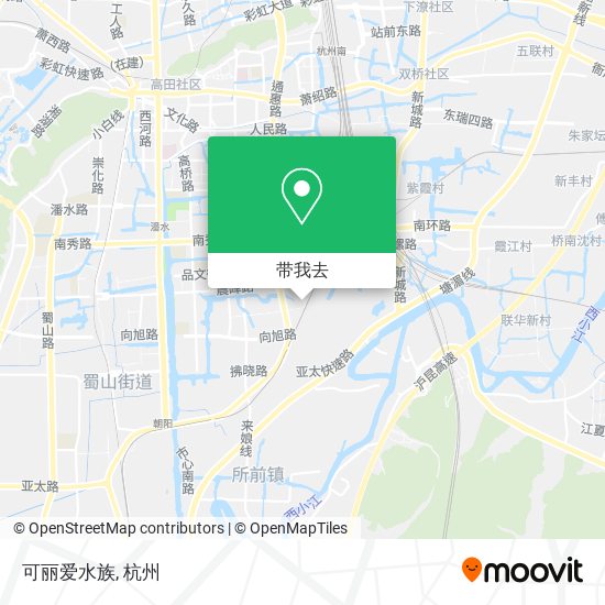 可丽爱水族地图