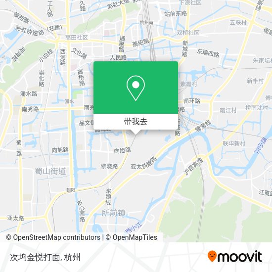 次坞金悦打面地图