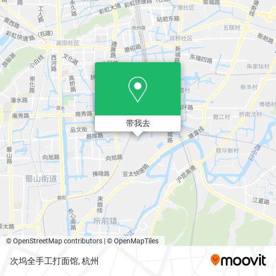 次坞全手工打面馆地图
