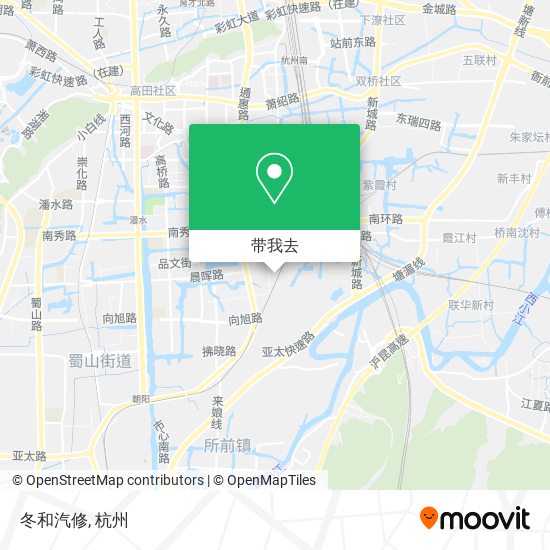 冬和汽修地图