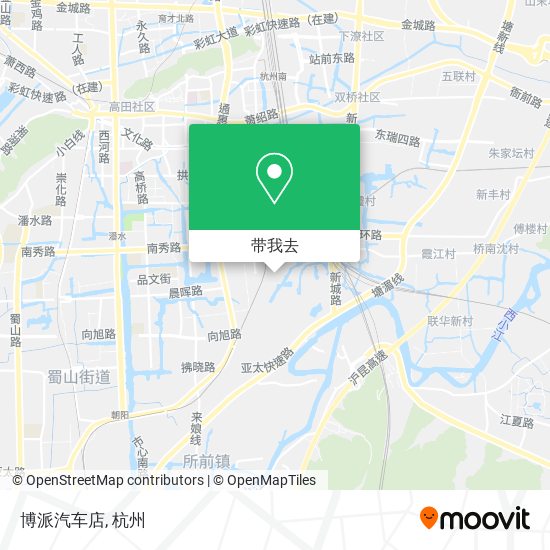 博派汽车店地图