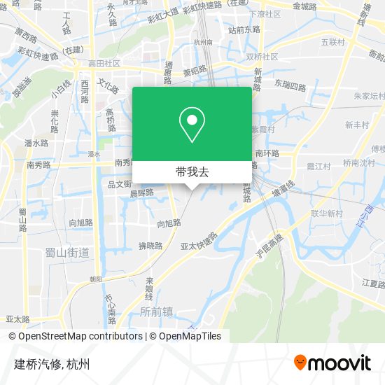 建桥汽修地图