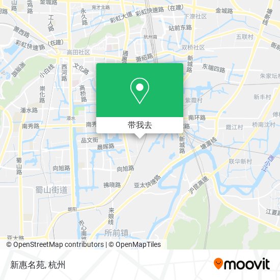 新惠名苑地图