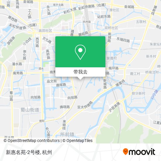 新惠名苑-2号楼地图