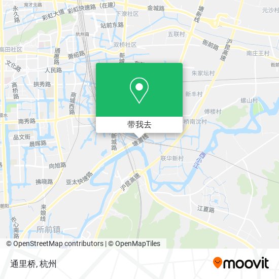 通里桥地图