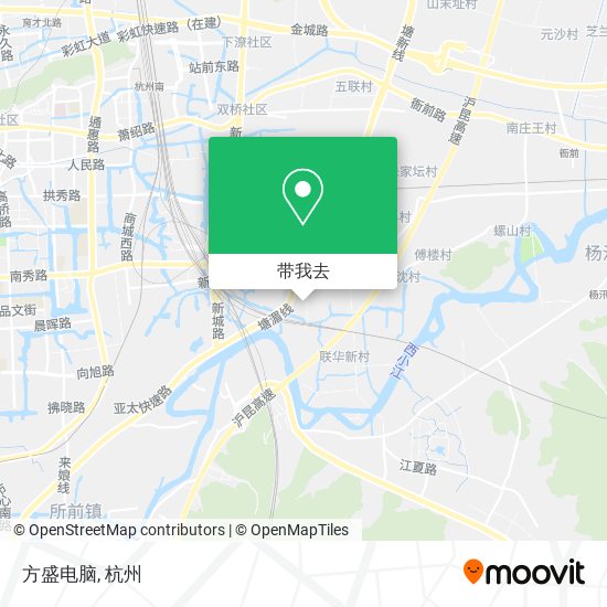 方盛电脑地图