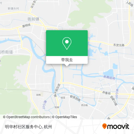 明华村社区服务中心地图