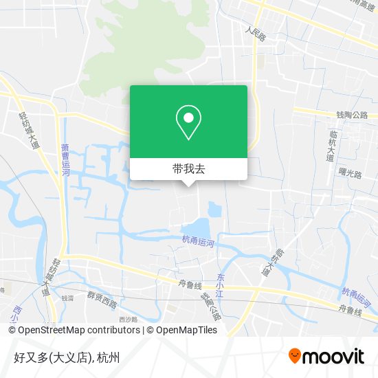 好又多(大义店)地图