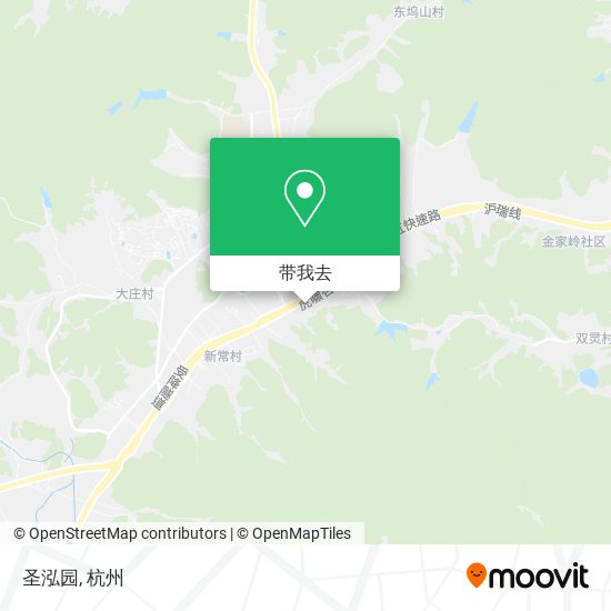 圣泓园地图