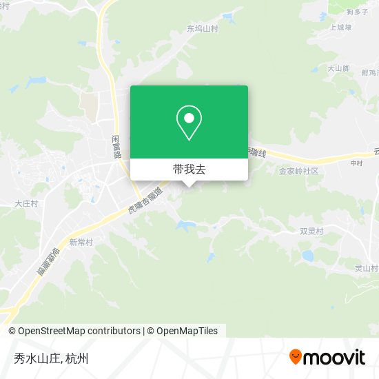 秀水山庄地图