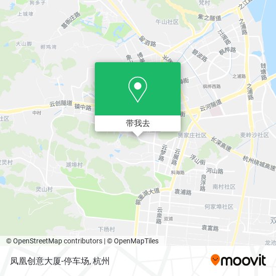 凤凰创意大厦-停车场地图