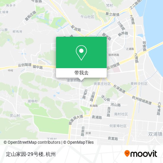 定山家园-29号楼地图