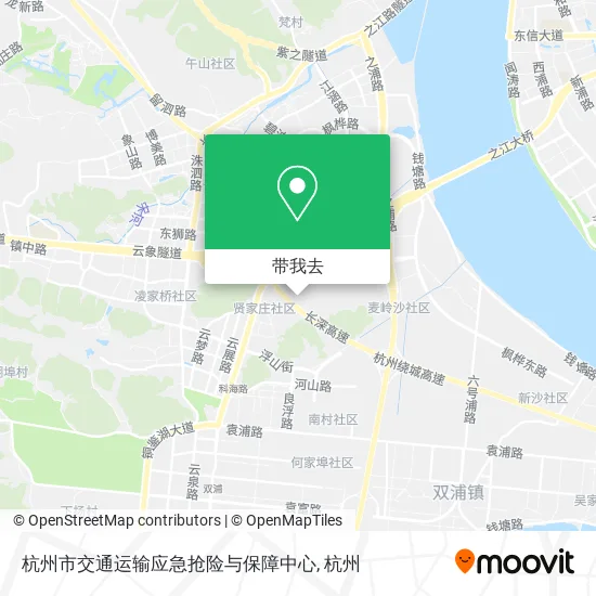 杭州市交通运输应急抢险与保障中心地图