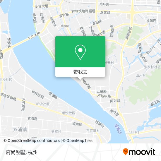 府尚别墅地图