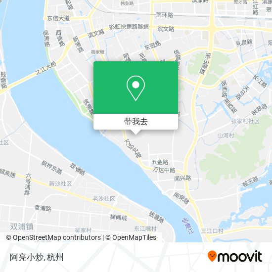 阿亮小炒地图