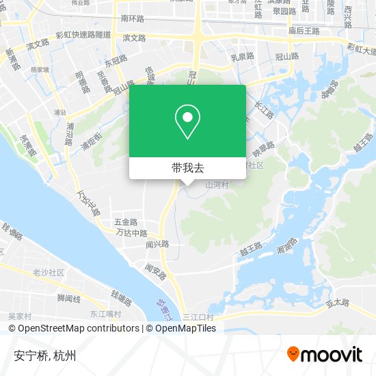 安宁桥地图