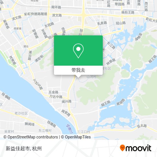 新益佳超市地图