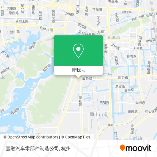 嘉融汽车零部件制造公司地图