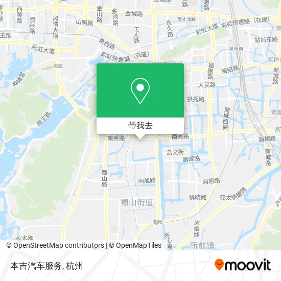 本吉汽车服务地图