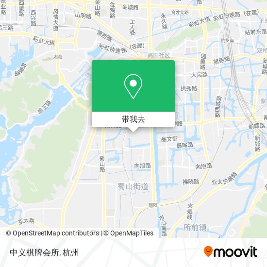 中义棋牌会所地图