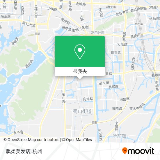 飘柔美发店地图