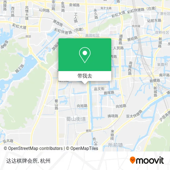 达达棋牌会所地图