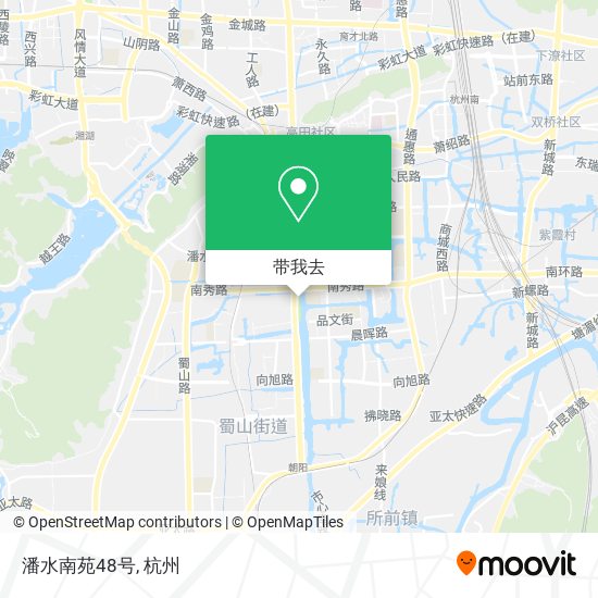 潘水南苑48号地图