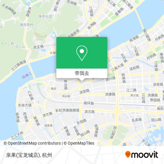 亲果(宝龙城店)地图