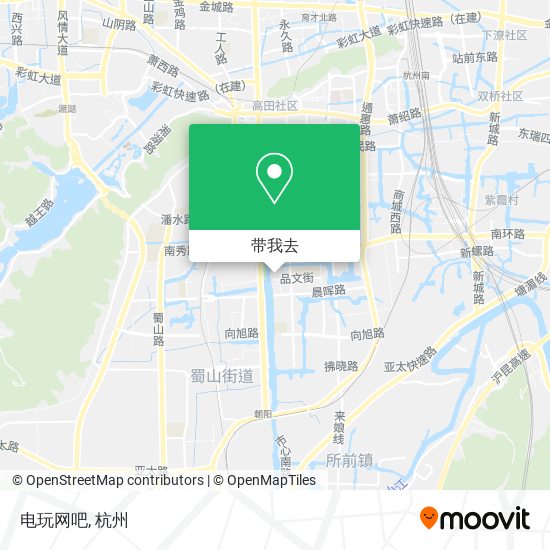 电玩网吧地图