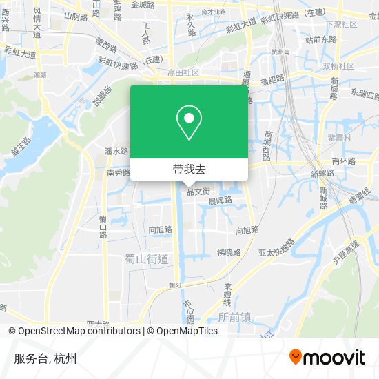 服务台地图