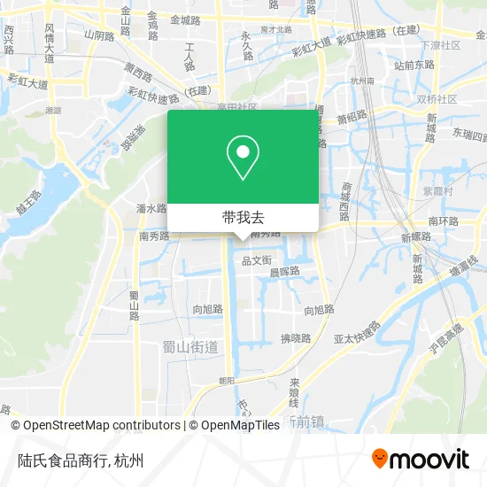 陆氏食品商行地图