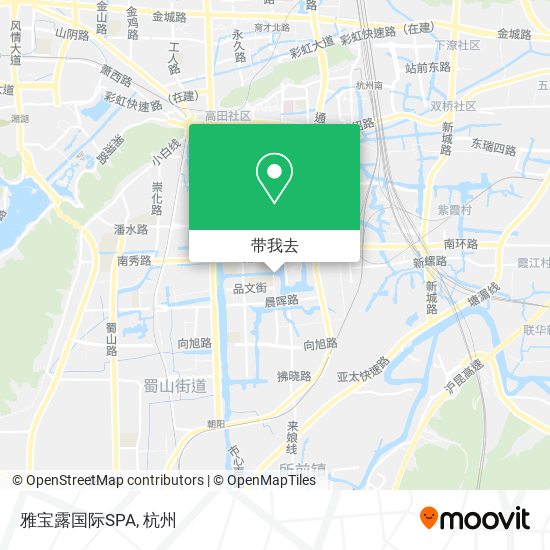雅宝露国际SPA地图