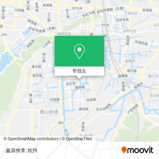 鑫源推拿地图