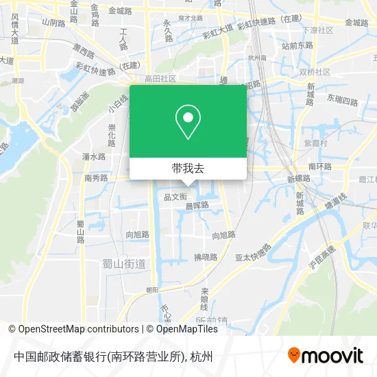 中国邮政储蓄银行(南环路营业所)地图