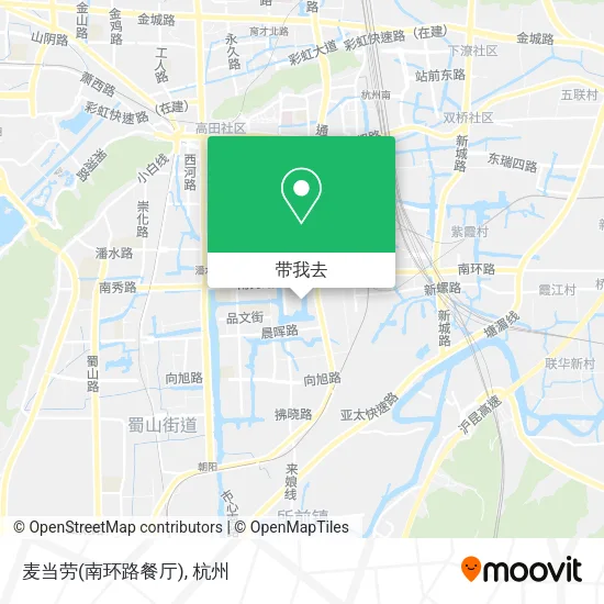 麦当劳(南环路餐厅)地图