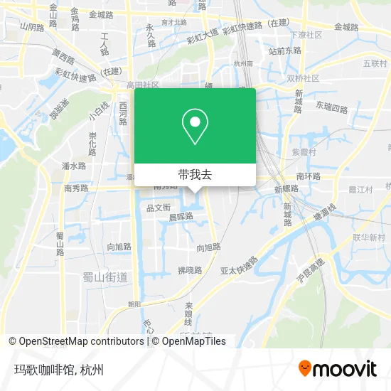玛歌咖啡馆地图