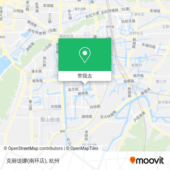 克丽缇娜(南环店)地图