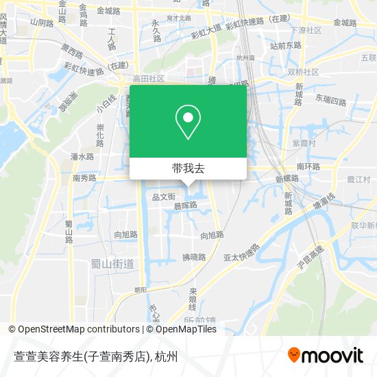萱萱美容养生(子萱南秀店)地图