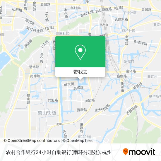 农村合作银行24小时自助银行(南环分理处)地图